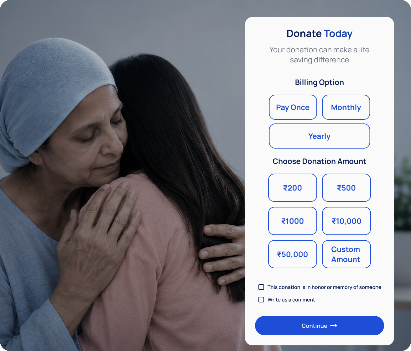 Help Us Fight Cancer